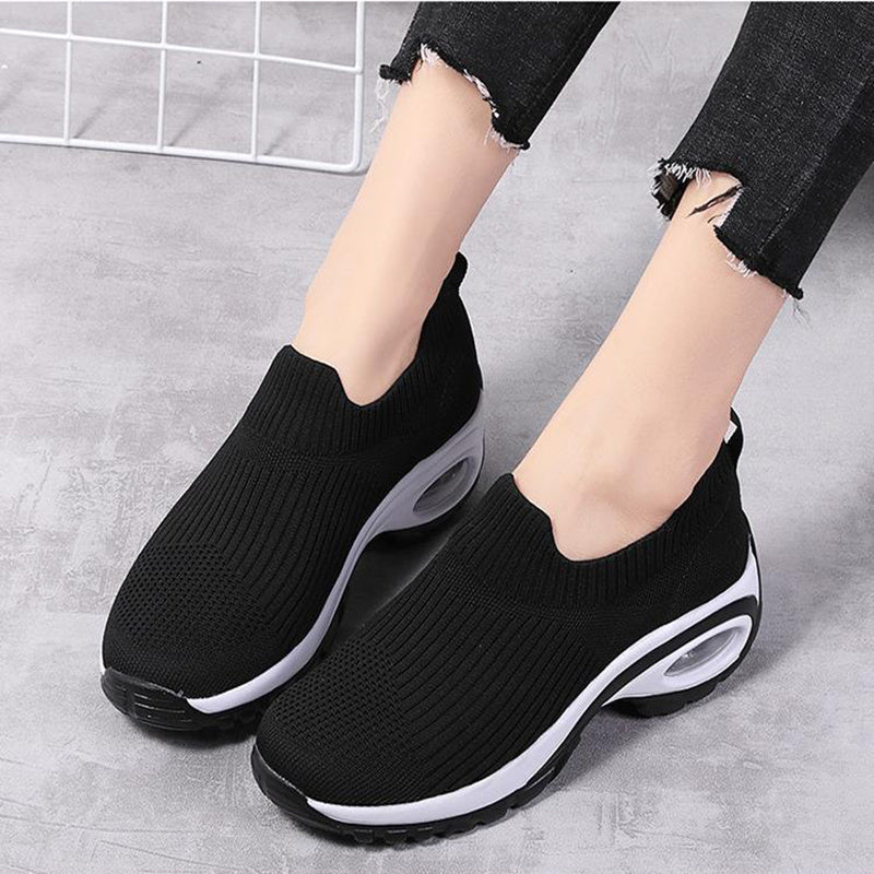 Women Air Cushion Mesh Running Sports Shoes - Treasure supply