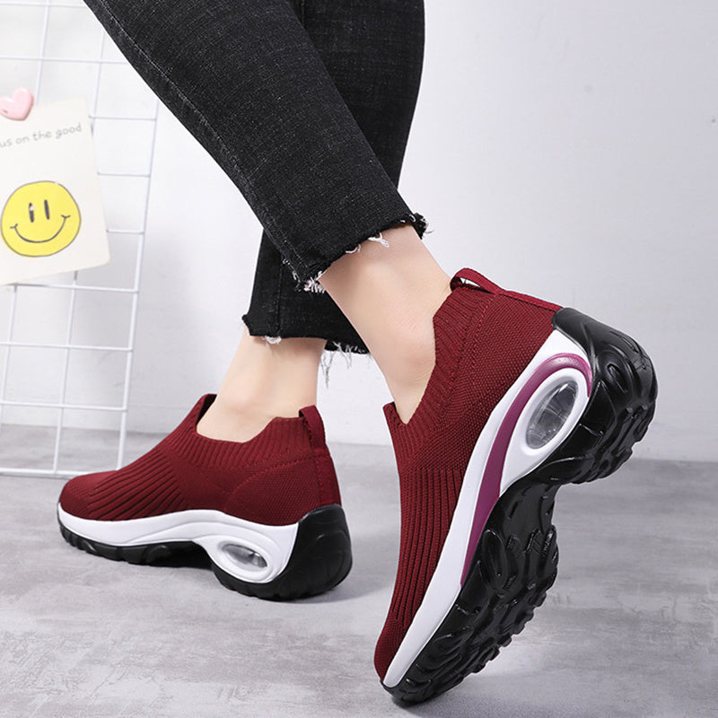 Women Air Cushion Mesh Running Sports Shoes