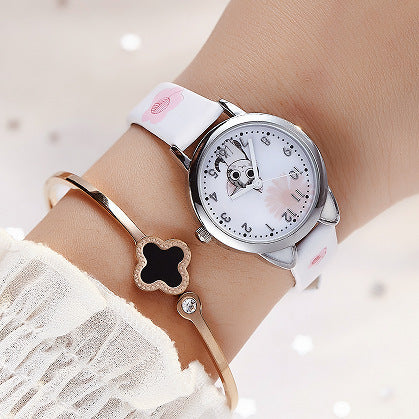 Cartoon little cute cat watch for kids