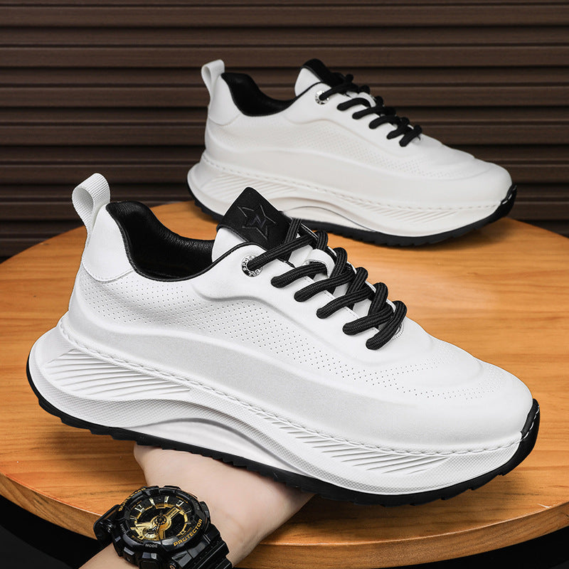 Men's Thick-soled Sports Shoes Casual Breathable