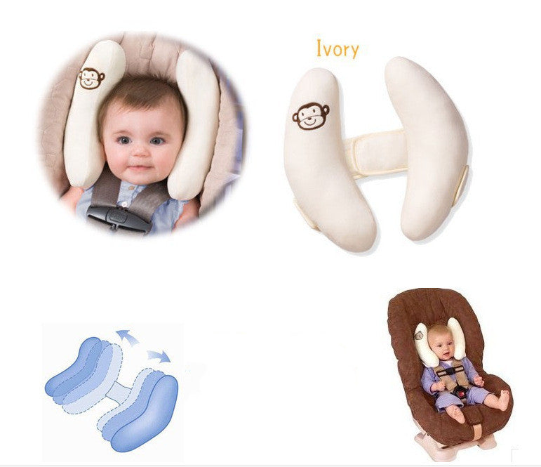 Baby head shaped pillow banana pillow - treasure supply