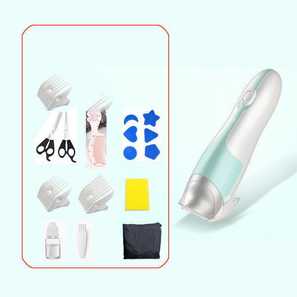 Electric Waterproof Silent Baby Shaving Head Rechargeable - treasure suppl