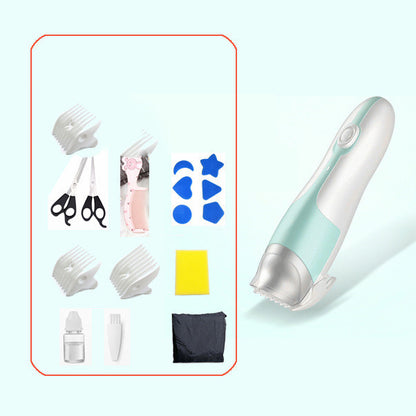 Electric Waterproof Silent Baby Shaving Head Rechargeable - treasure suppl