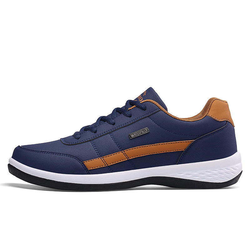 Italian Breathable Leisure Male Sneakers Non-slip Footwear - treasure supply