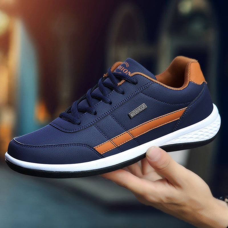 Italian Breathable Leisure Male Sneakers Non-slip Footwear