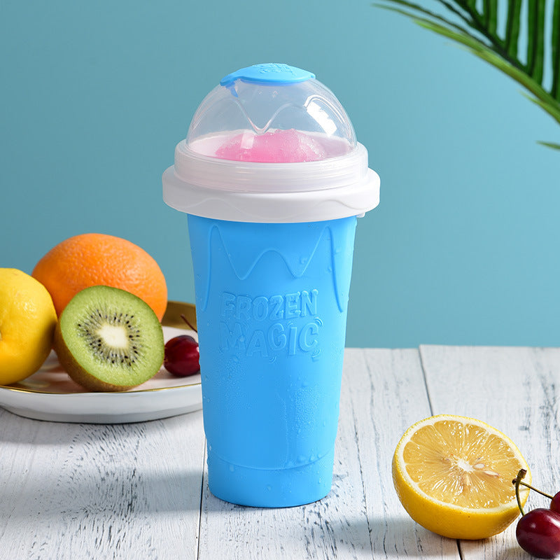 Slushie Maker Cup Quick-Frozen Smoothies Bottle