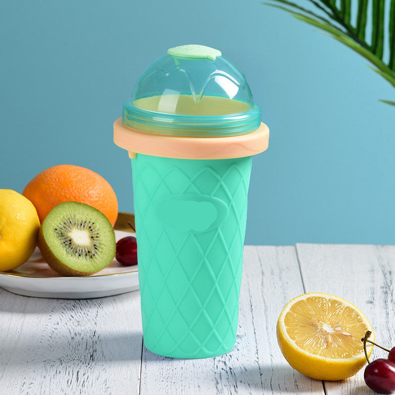 Slushie Maker Cup Quick-Frozen Smoothies Bottle