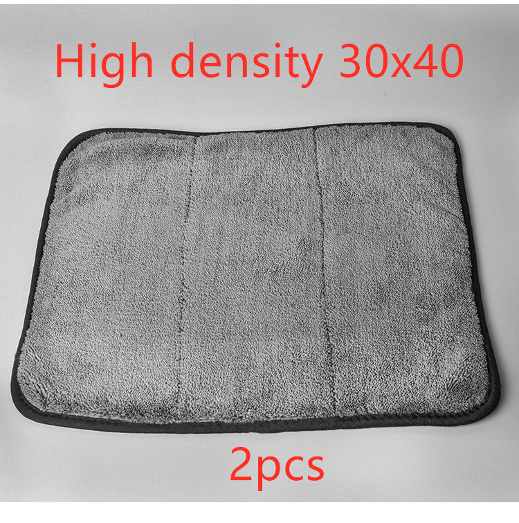 double-sided velvet thickened car wash towel