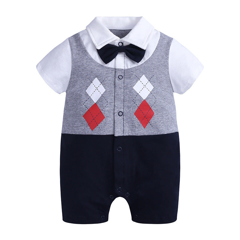 Baby Romper Gentleman Baby Jumpsuit Treasure supply