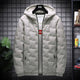 Men's Hooded Coat Jacket Thick Warm Padded Comfortable