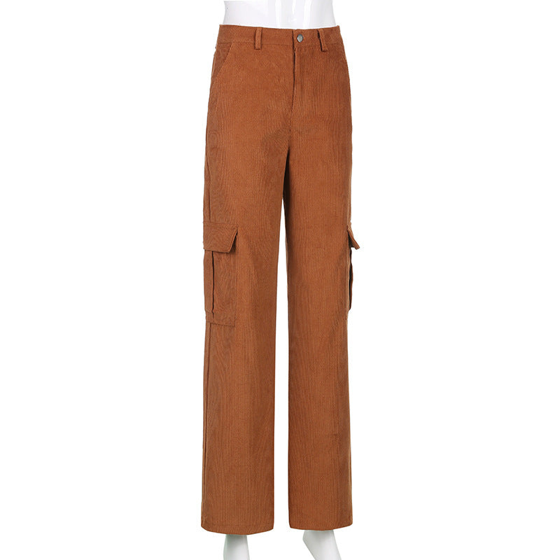 Women Cargo Pants Y2K Retro Style Trousers 90S