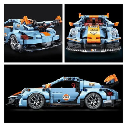 Sports Car Racing Puzzle Assembly 523pcs Block Toys - treasure supply