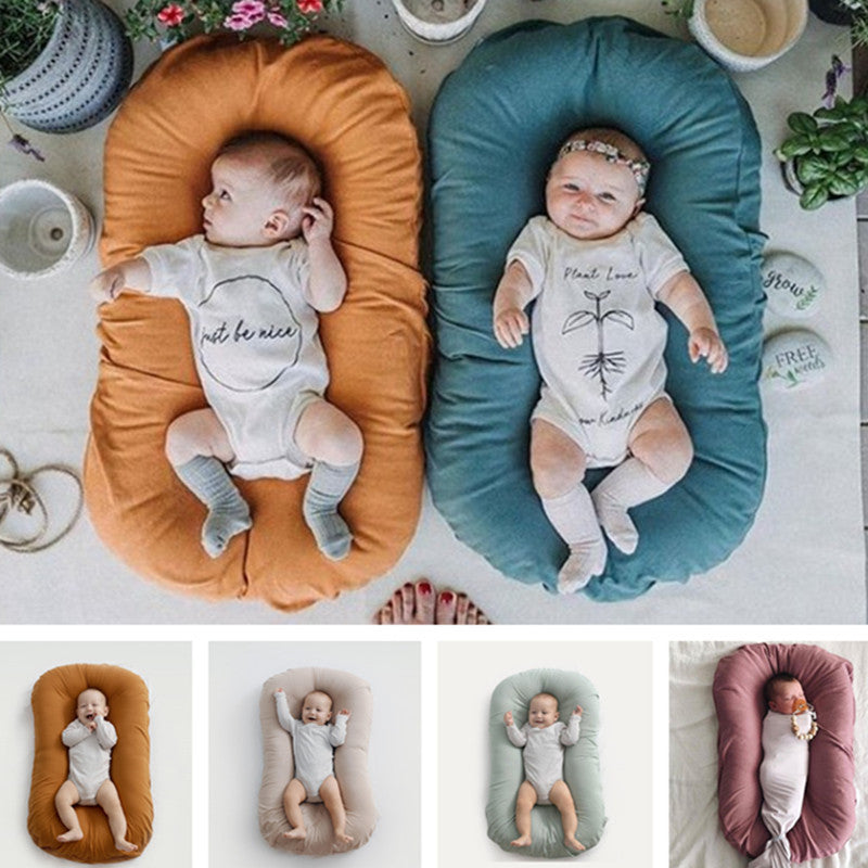 Baby Nest Bed Crib Newborn Cradle Cushion