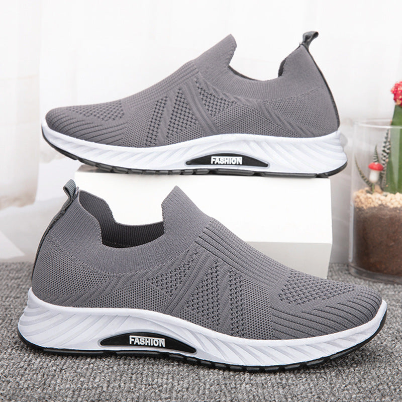 Casual Slip-on Mesh Sports Running Walking Shoes Men