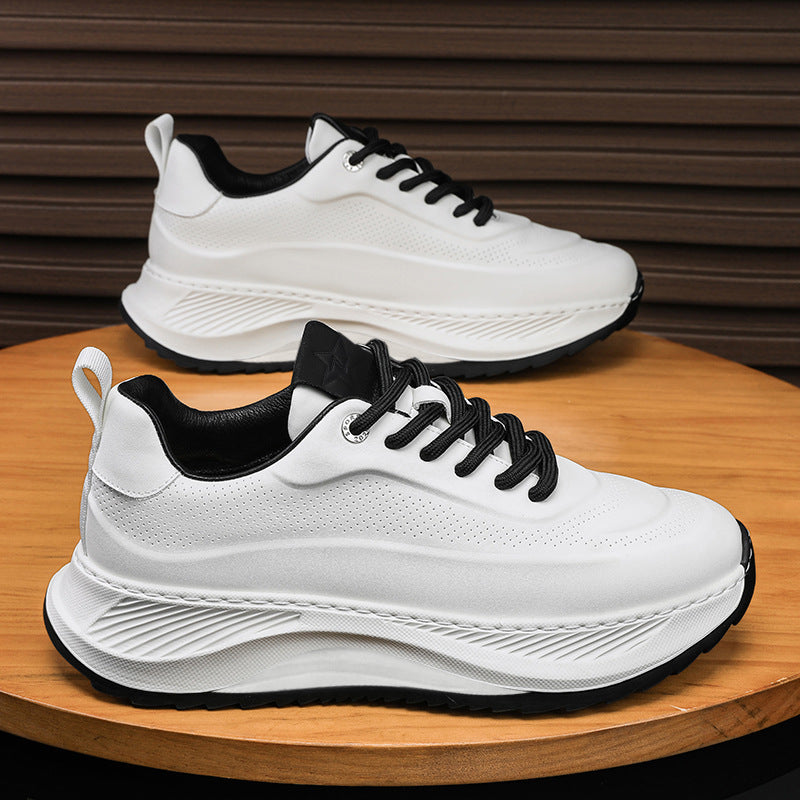 Men's Thick-soled Sports Shoes Casual Breathable