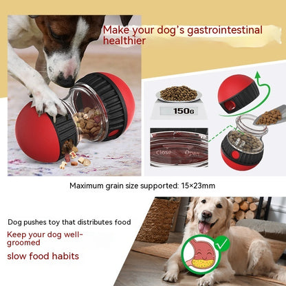 Food Dispensing Dog Toy Interactive Increase Intelligence - treasure supply