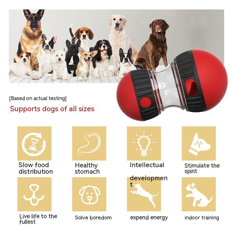 Food Dispensing Dog Toy Interactive Increase Intelligence - treasure supply