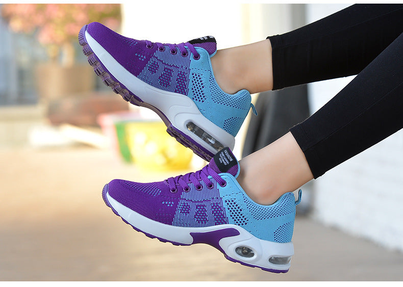 Women's Air Cushion Shock Absorption Running Shoes - treasure supply