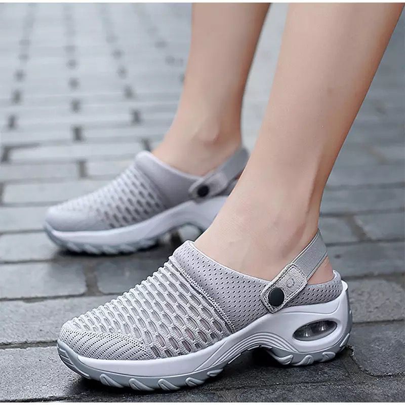 Women Mesh Slippers Beach Shoes Casual Sandals