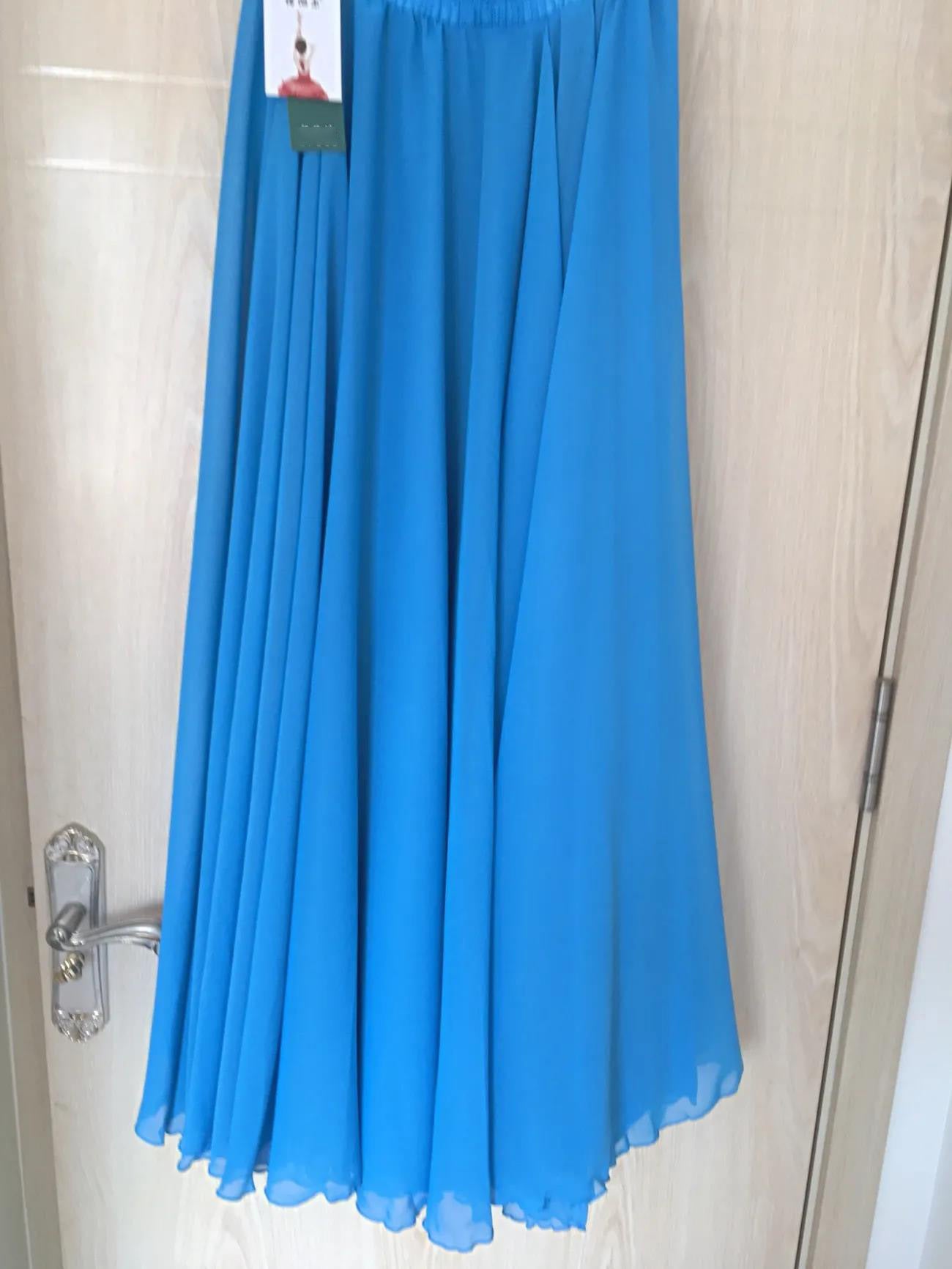 Women Chiffon Long-length Skirt - treasure supply