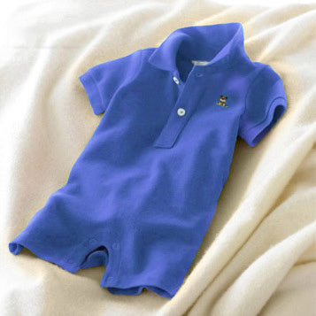 POLO Lapel Baby One-piece Romper treasure supply