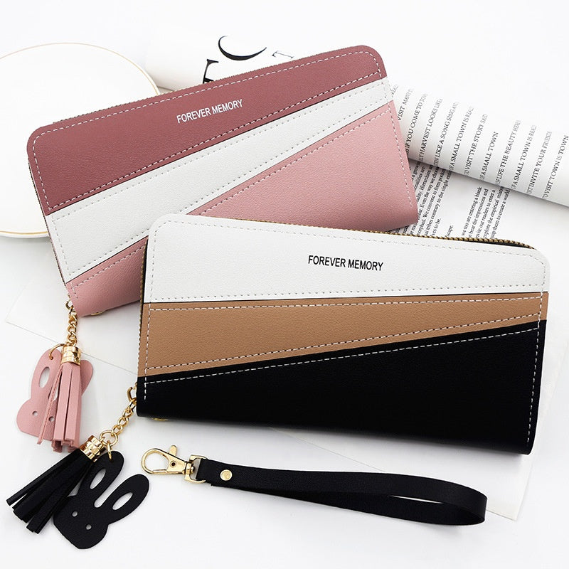 Women Leather Clutch Wallet Credit Card Phone Holder