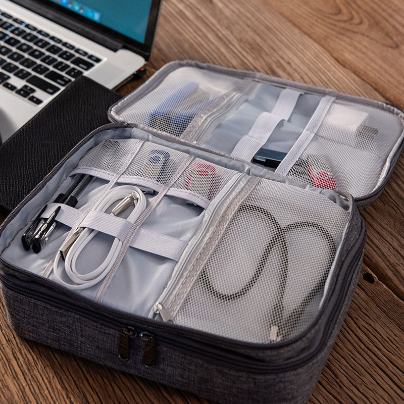 Electronics Travel Cable Organizer Bag Waterproof