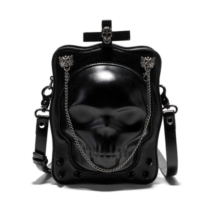 Halloween 3D Skull Crossbody Bags For Women - treasure supply