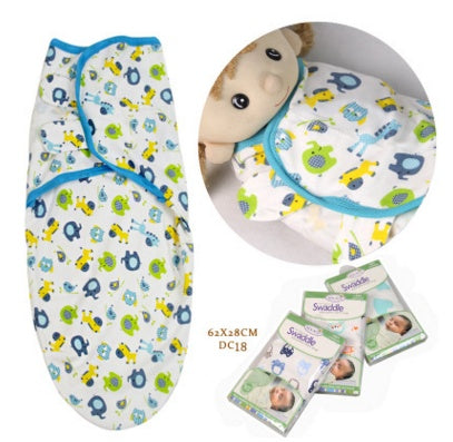 Cotton baby wrapped towel, baby sleeping bag - Treasure supply