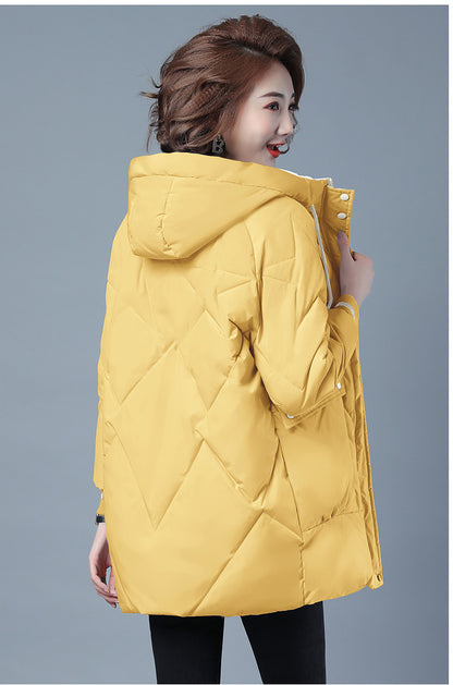 Women Thickened Puffer Jacket Winter Clothing - treasure supply