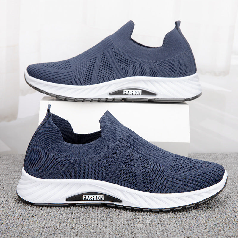 Casual Slip-on Mesh Sports Running Walking Shoes Men