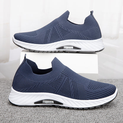 Casual Slip-on Mesh Sports Running Walking Shoes Men - treasure supply