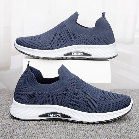 Casual Slip-on Mesh Sports Running Walking Shoes Men - treasure supply