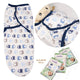 Cotton baby wrapped towel, baby sleeping bag