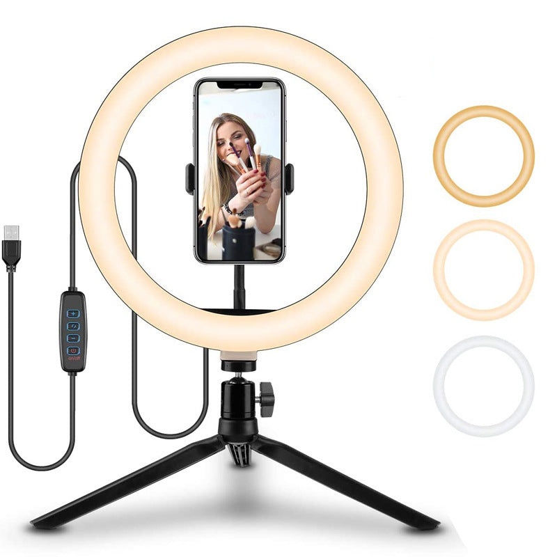 LED Ring Light Lamp With Tripod Stand