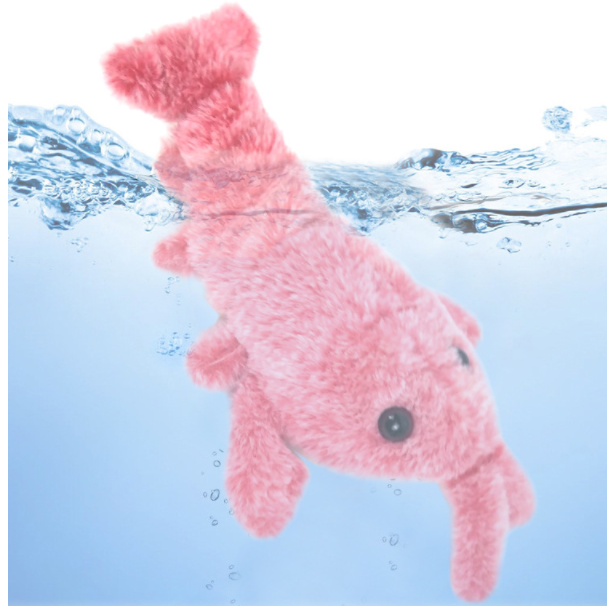 Pet Toys Electric Jumping Shrimp USB Charging