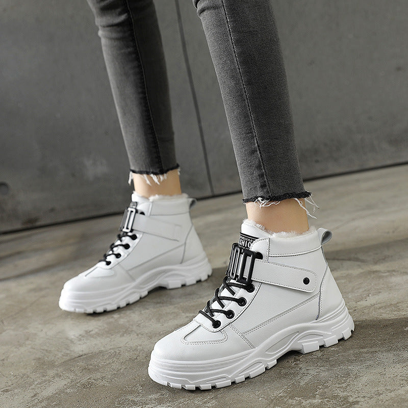 Women New trendy shoes student two cotton shoes - treasure supply