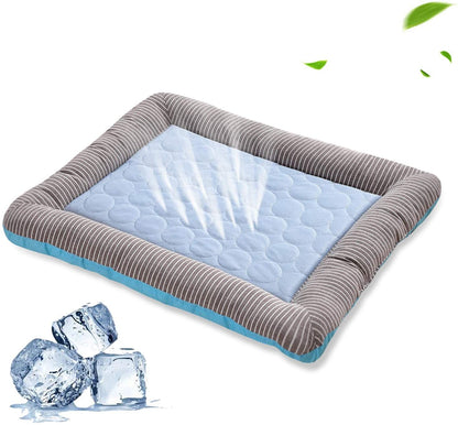 Pet Cooling Pad Bed For Dogs Cats Puppy Kitten - treasure supply