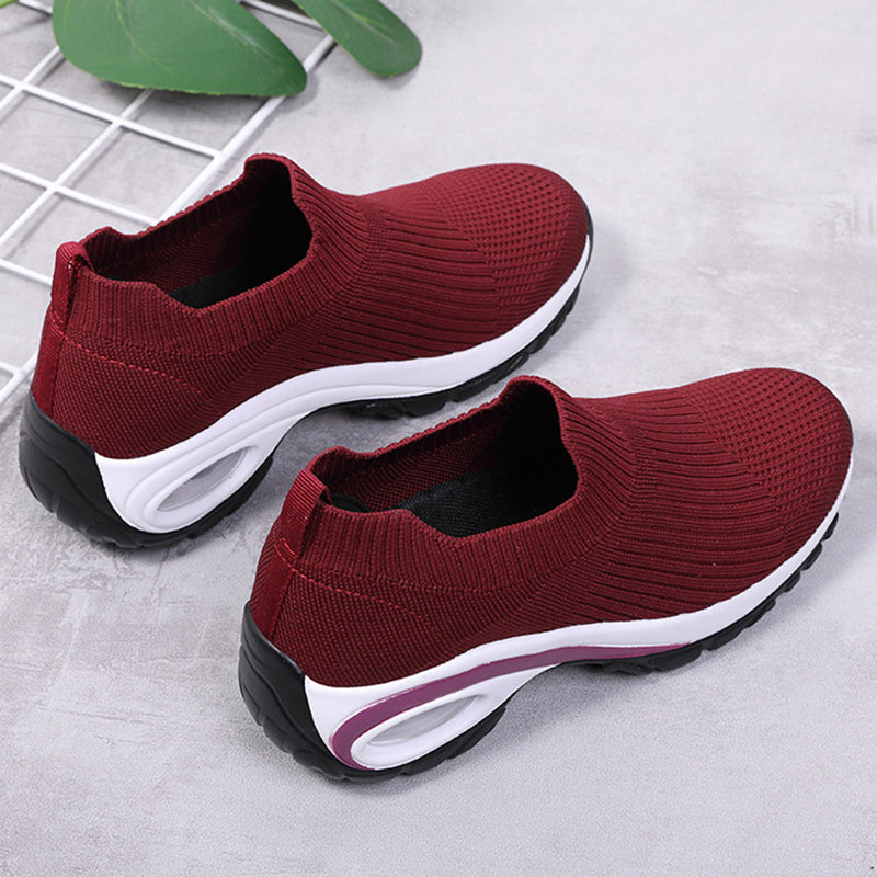 Women Air Cushion Mesh Running Sports Shoes - Treasure supply