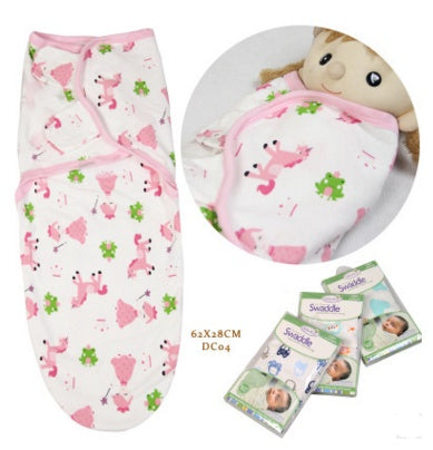 Cotton baby wrapped towel, baby sleeping bag