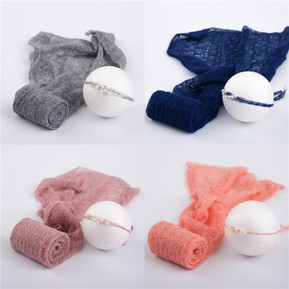 Baby photography baby summer mohair wrap - treasure supply