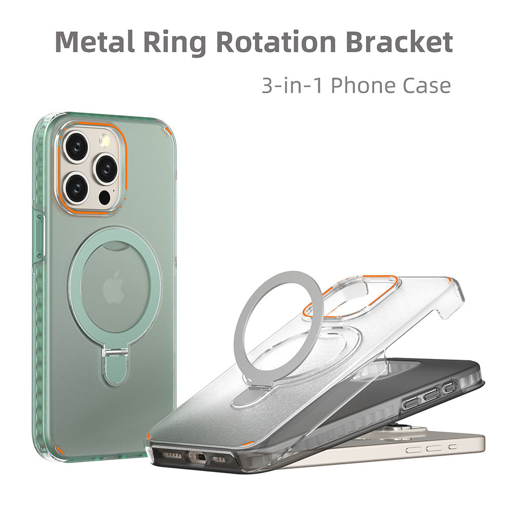 Colorful Magnetic Bracket Phone Case With Holder Stand Cover - Treasure Supply