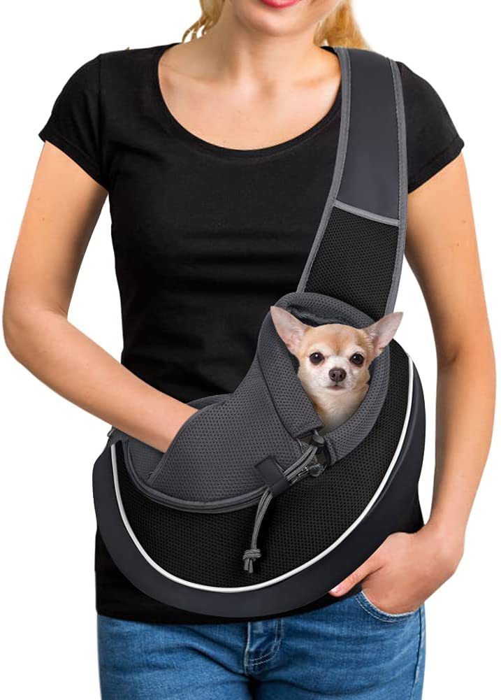 Carrying Pets Bag Outdoor Portable Crossbody Bag For Dogs Cats