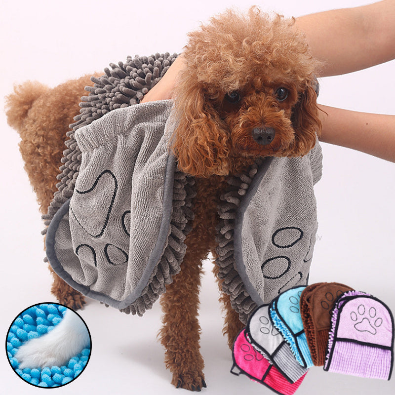 Dogs Cats Towels Super Absorbent - treasure supply