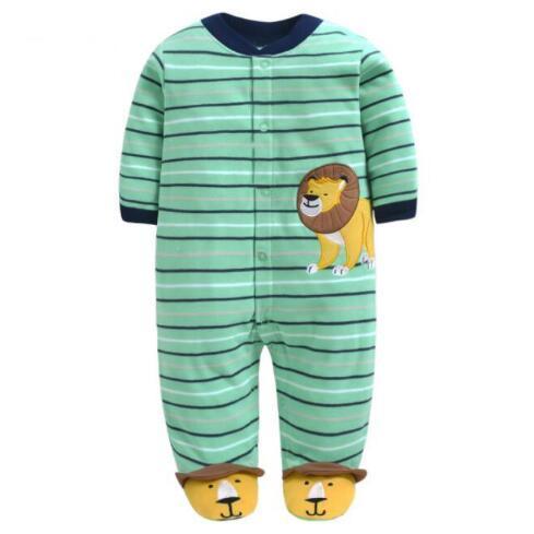 Spring Baby Unisex Clothes Kids Soft Fleece Rompers - treasure supply