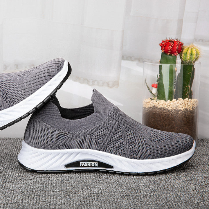 Casual Slip-on Mesh Sports Running Walking Shoes Men - treasure supply