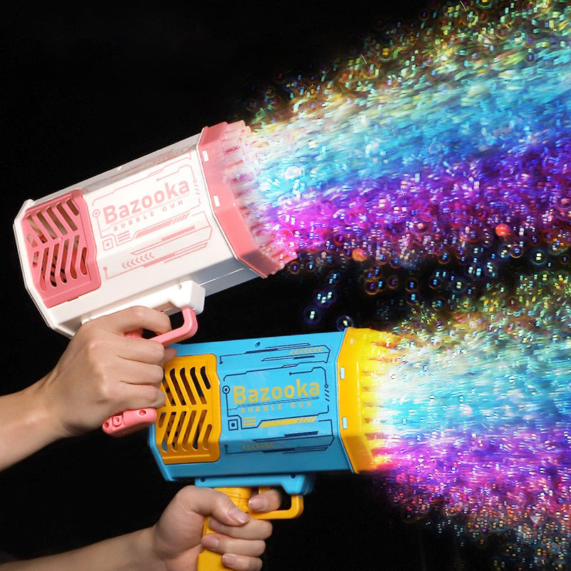 Bubble Gun 69 Holes Soap Bubbles Machine - treasure supply