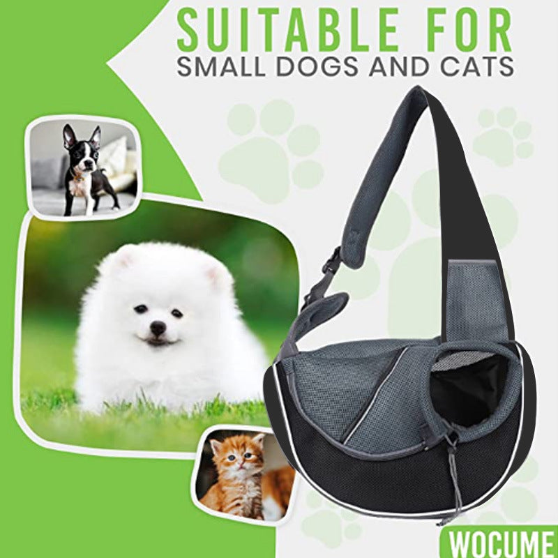 Carrying Pets Bag Outdoor Portable Crossbody Bag For Dogs Cats