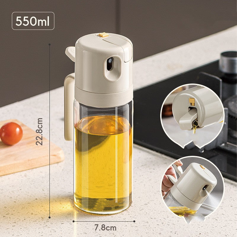 2 In 1 Oil Sprayer Bottle Dispenser Sprayers