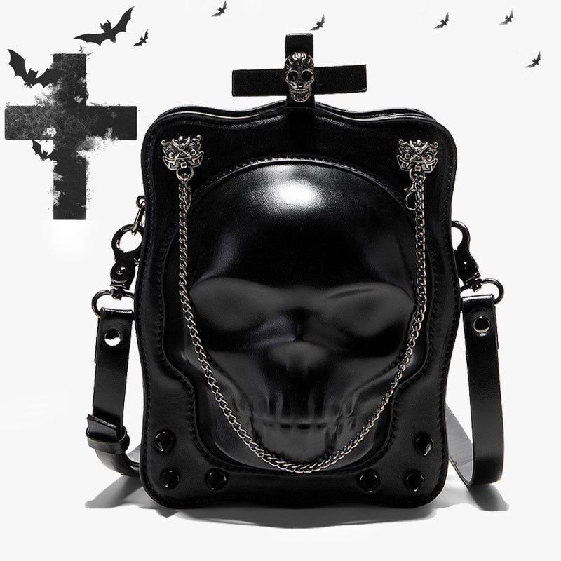 Halloween 3D Skull Crossbody Bags For Women